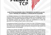  ALBA-TCP se solidariza con el presidente Luiz Inácio Lula da Silva y reitera su condena a la masacre en Palestina.