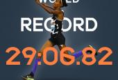 Sifan Hassan quebró el anterior récord en casi 11 segundos. Foto: twitter de World Athletics.