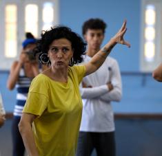 Susana durante uno de los ensayos en el Ballet Nacional de Cuba. Fotos: Ingo Meyer / Cortesía del BNC