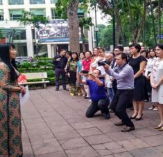  Nguyen Thi Thu Giang, subdirectora general del Departamento de las Américas de la Unión de Asociaciones de Amistad de Vietnam (VUFO), recordó que fue Martí quien sembró la semilla de la amistad entre los dos pueblos con su crónica Un paseo por la tierra de los anamitas.