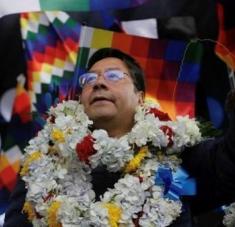 Arce denunció la persecución política desatada contra los líderes del MAS, por parte del actual Gobierno de facto boliviano. Foto: Reuters