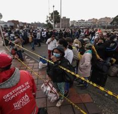 Bogotá es la zona más afectada por la pandemia en Colombia al contabilizar 259.008 contagios de coronavirus. Foto: Xinhua