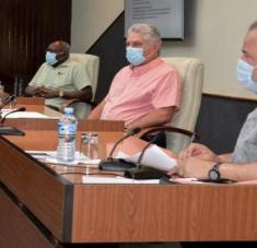 Díaz Canel fue preciso respecto a la necesidad de continuar extremando toda medida de aislamiento social en toda la nación.