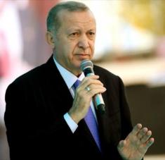 El presidente turco, Recep Tayyip Erdogan, ofrece un discurso en la ciudad de Van, 31 de octubre de 2020. Foto: tccb.gov.tr