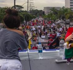 Se estima este sábado se produzcan más de 260 manifestaciones en 251 ciudades del país y otras 16 naciones. Foto: @MST_Oficial