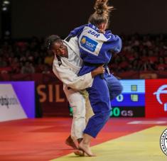 en sus últimas dos temporadas en la arena internacional Kaliema exhibe balance de 32 y 17. Foto: IJF