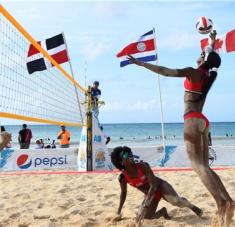 El binomio de Leyla-Lidy continúa solidificando su calibre en la región Norceca. Foto: Sitio web de la Norceca.