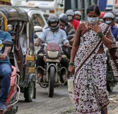 La India se convirtió este domingo en el país de más rápida propagación del nuevo coronavirus a nivel internacional. Foto: EFE