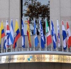 La actividad fue dirigida por la secretaria general Iberoamericana, Rebeca Grynspan, quien destacó los alcances en varias áreas de cooperación. Foto: Segib