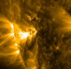 El ciclo 25 inició en otoño y los expertos estiman que alcanzará su punto máximo con un número de manchas solares entre 210 y 260, marcando una gran diferencia con el ciclo pasado. Foto: Reuters.