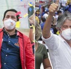 El ganador de la segunda vuelta electoral entre Arauz y Lasso asumirá la presidencia de Ecuador el 24 de mayo próximo para el periodo 2021-2025. Foto: Telam 
