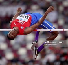 Zayas pudiera acceder al podio en el Mundial bajo techo como antesala de un posible rendimiento en Tokio. Foto: Gettyimages.