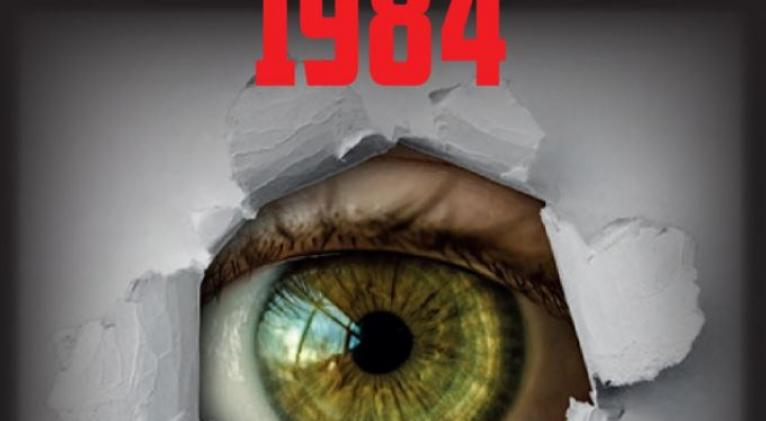Portada de una edición de la novela 1984 de George Orwell