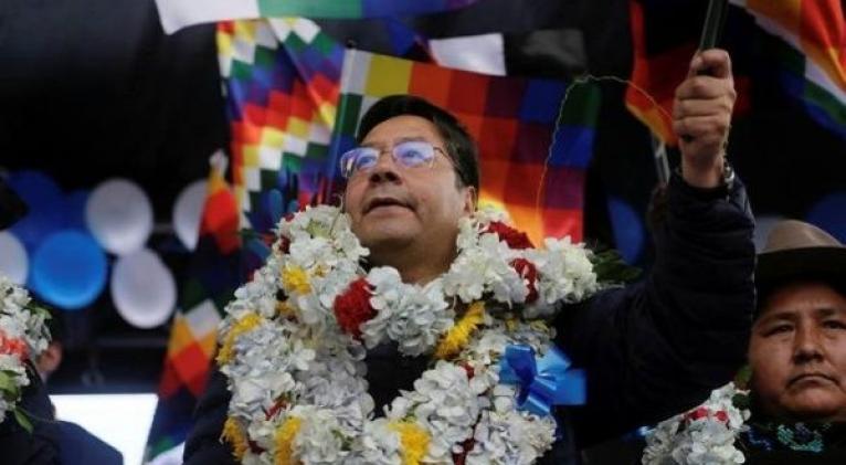 Arce denunció la persecución política desatada contra los líderes del MAS, por parte del actual Gobierno de facto boliviano. Foto: Reuters
