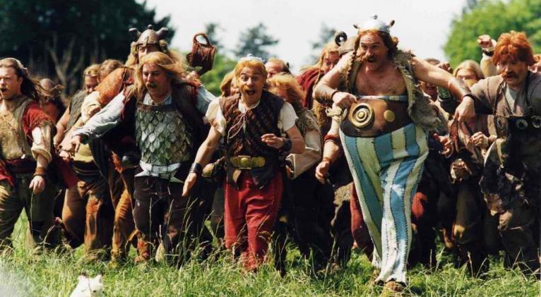 Asterix y Obelix contra César.