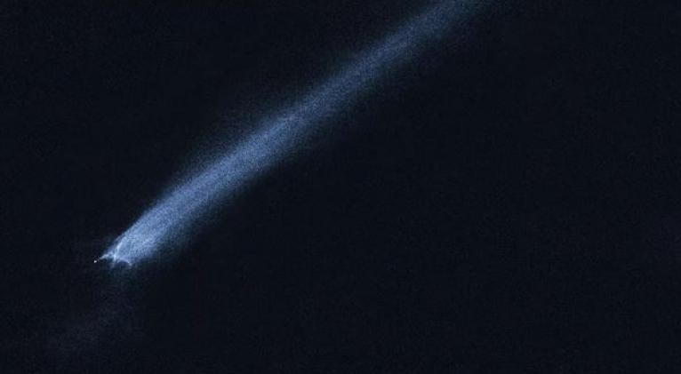 Cola de un asteroide.