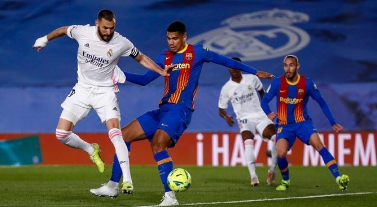 Benzema siempre es una garantía en cancha. Marcó luego de una sequía de ocho clásicos.