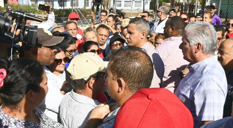Foto: Tomada de la cuenta en X de @PresidenciaCuba