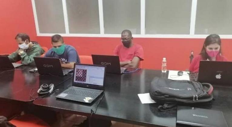 Cubanos en la Olimpiada del 2020. Foto: JIT Colaborador