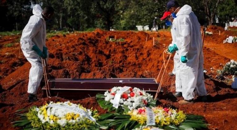 La esperanza de vida en Sao Paulo disminuyó a 75,4 años tras la situación sanitaria de la Covid-19. Foto: EFE