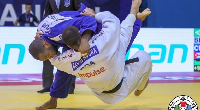 granda se afianzó en puestos de clasificación al sumar 700 unidades doradas y escalar tres posiciones en el ranking, hasta el lugar 17. Foto: www.judoinside.com