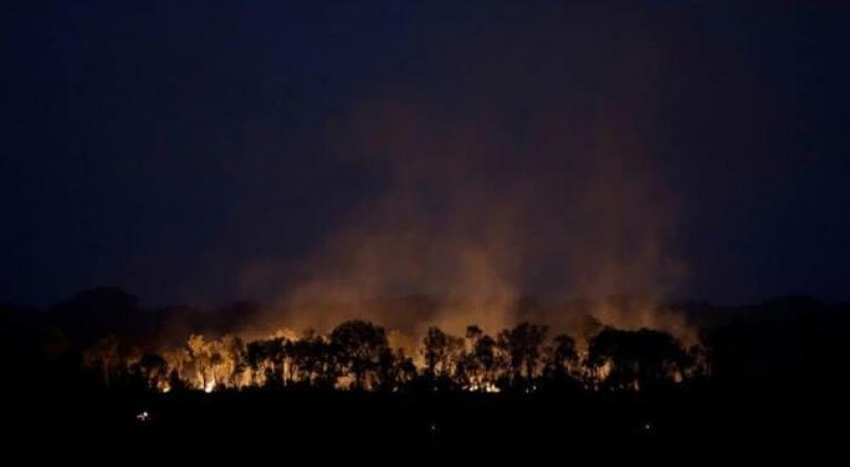 La cifra fuegos en la Amazonía representa la cuarta parte de todos los incendios registrados en los primeros diez meses de 2020. Foto: Reuters