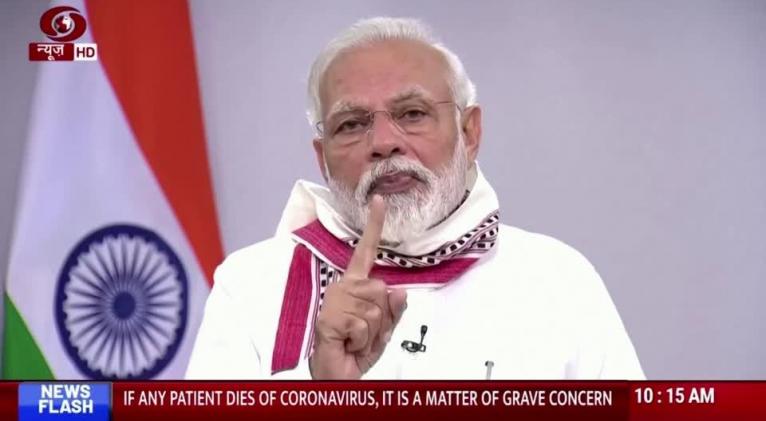 Primer ministro Narendra Modi instó a los indios a mantener la disciplina mostrada en las tres primeras semanas del cierre del país.