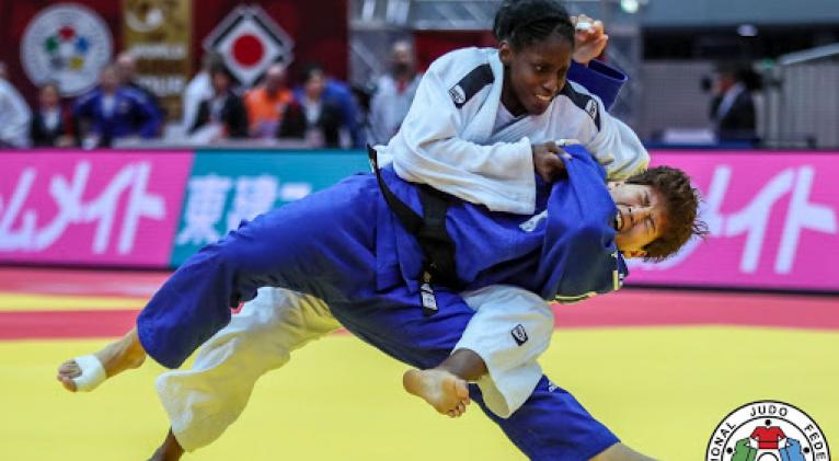Kaliema modelará su forma física luego de recuperarse de ligeras molestias. Foto: International Judo Federation.