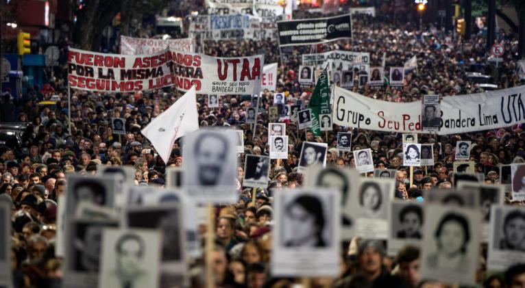 La sentencia recayó sobre militares y jerarcas de Chile y Uruguay, que son acusados de la muerte de ciudadanos italianos.Foto: AFP.