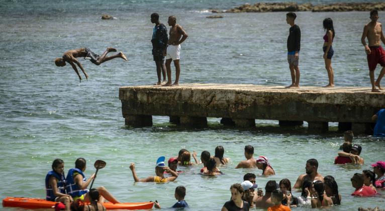 Al igual que sucedió en Mayabeque, las playas en