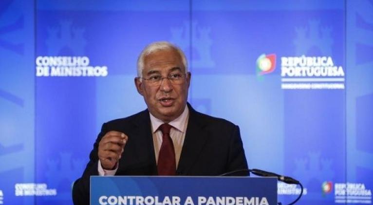 El titular portugués advirtió que "tenemos que clasificar la evolución de la pandemia en nuestro país como una evolución grave”. Foto: EFE