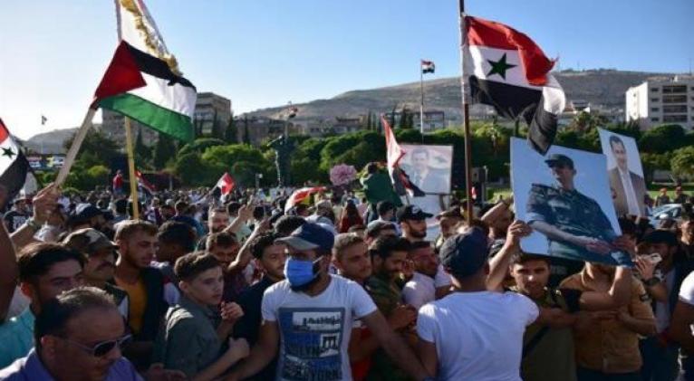 El canciller de Siria, Walid Al-Moallem, expresó que el país continuará el desarrollo económico pese a las sanciones unilaterales de EE.UU. Foto: EFE
