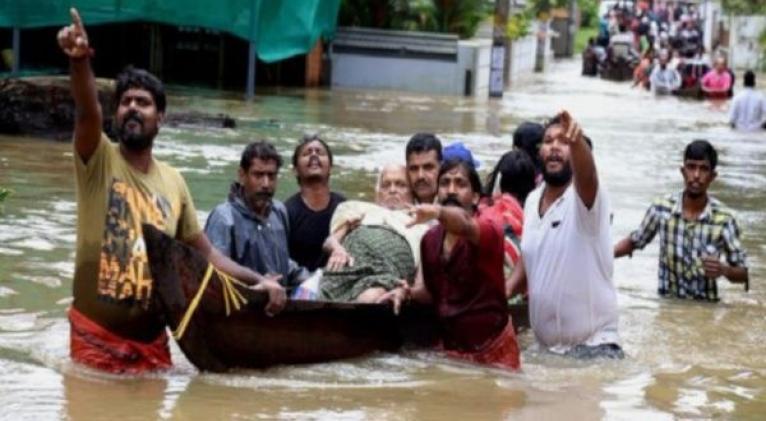 Es probable que continúen lluvias generalizadas en la costa oeste de la India durante los próximos dos días. Foto: Twitter @VTVcanal8