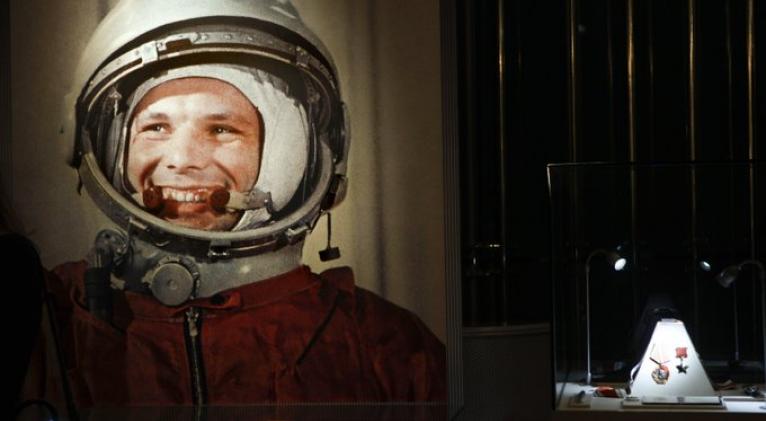 El cosmonauta soviético Yuri Gagarin