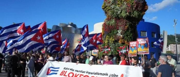 Acto de solidaridad con Cuba en Europa