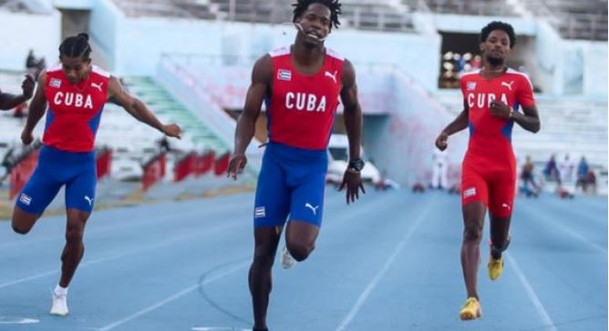 Cuba brilla en mitin atlético con tres oros y récord