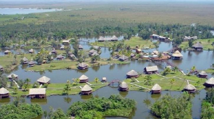 La Ciénaga de Zapata (el mayor humedal del Caribe insular, 628 mil 171 hectáreas).