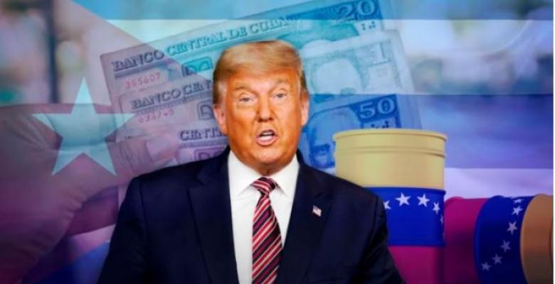 Trump amenaza a Cuba