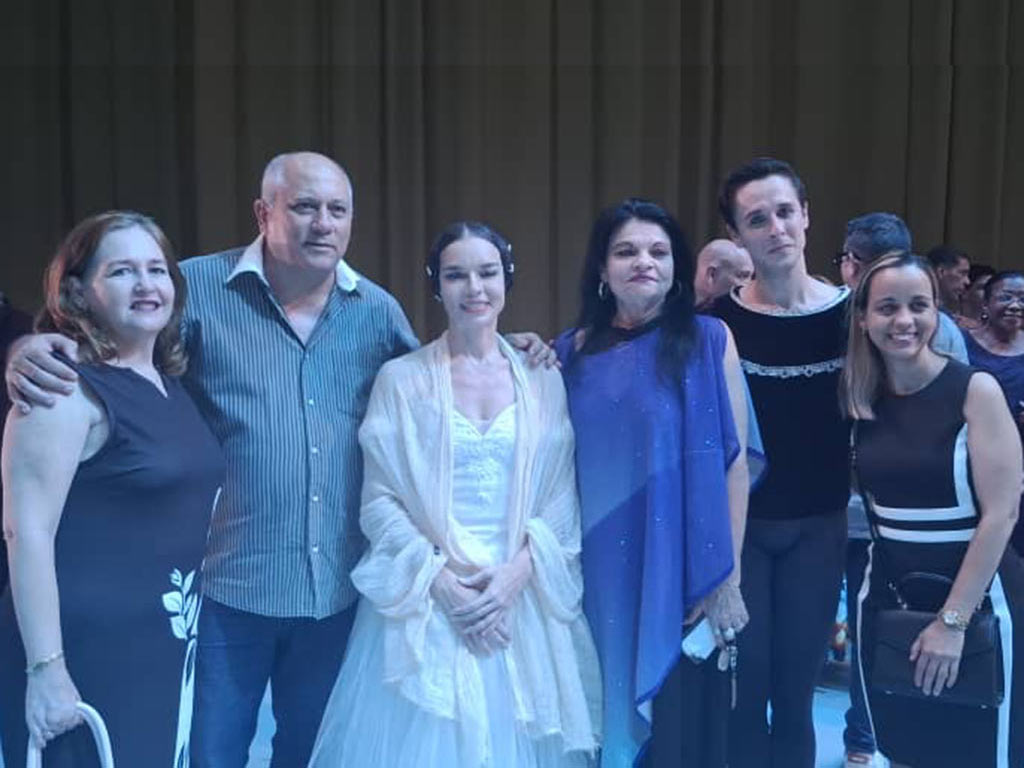 El ministro de Cultura, Alpidio Alonso, estuvo en la presentación de Giselle.