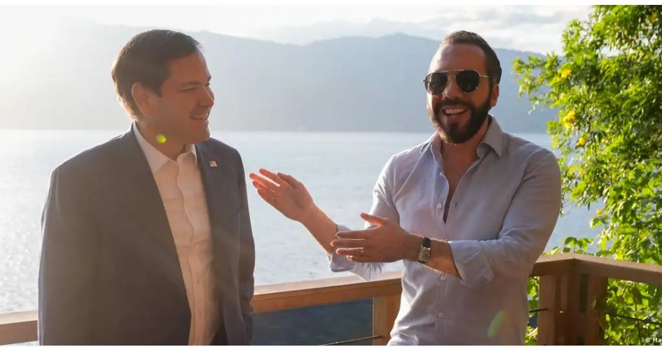 Bukele y Marco Rubio