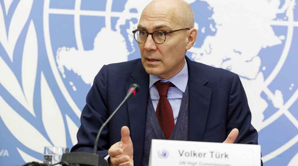 Alto comisionado de las Naciones Unidas para los Derechos Humanos, Volker Türk.