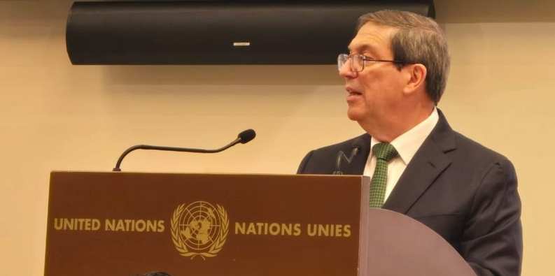 Bruno Rodríguez Parilla Conferencia de Desarme