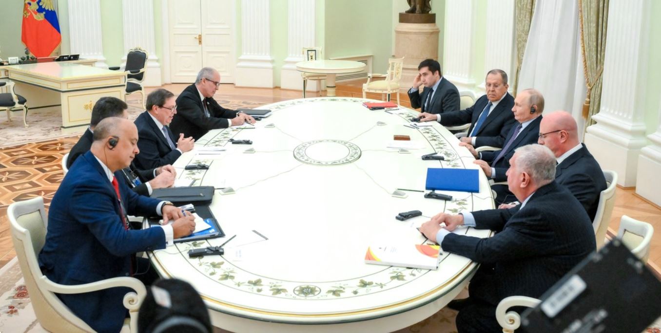 Bruno Rodriguez Parilla Vladimir Putin