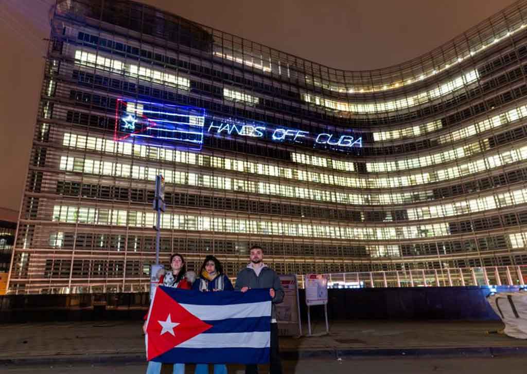 Solidarity with Cuba in Bruselas. Solidarity with Cuba in Bruselas.