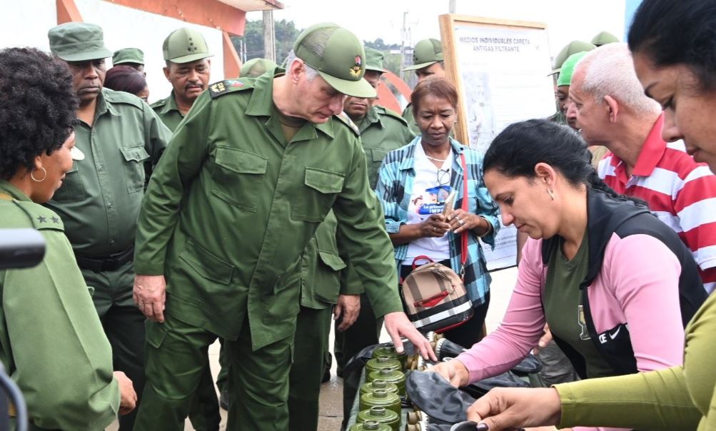Díaz-Canel Día Nacional de la Defensa