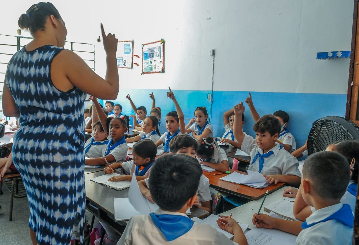 Las escuelas cubanas nunca cerrarán