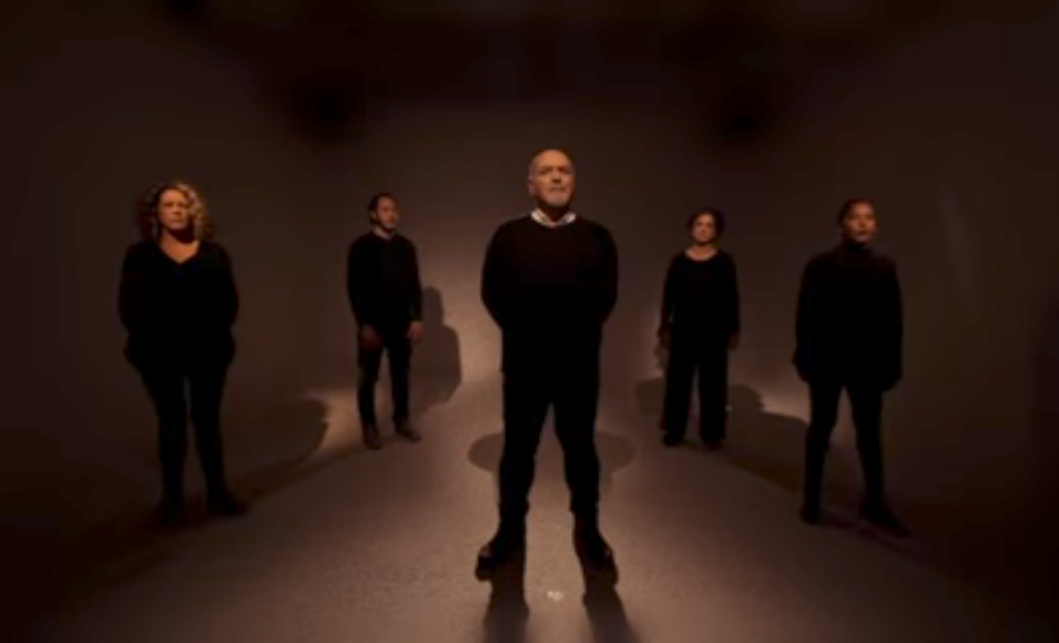 Manifiesto: se han unido la obra poética y las artes escénicas en un audiovisual.