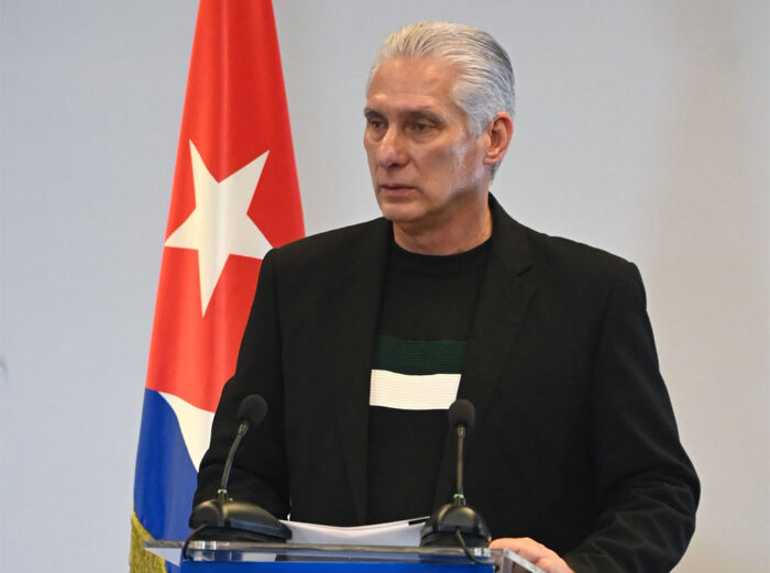Cuban President Diaz-Canel