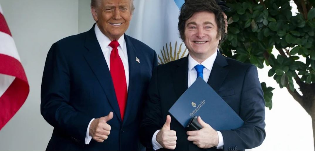 Trump y Javier Milei