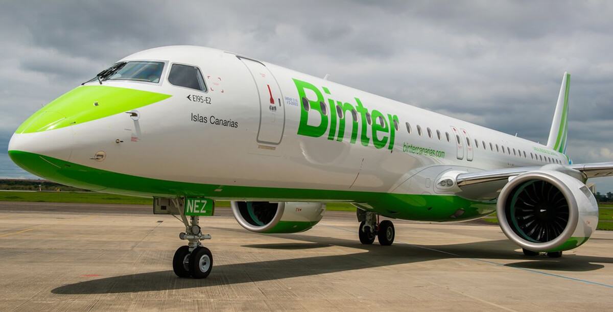 Aerolínea Binter.